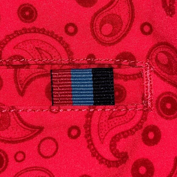 BUNKER MENTALITY Bright Pink Kade Paisley Men's Golf Shorts New with Tags 36 - Picture 5 of 11